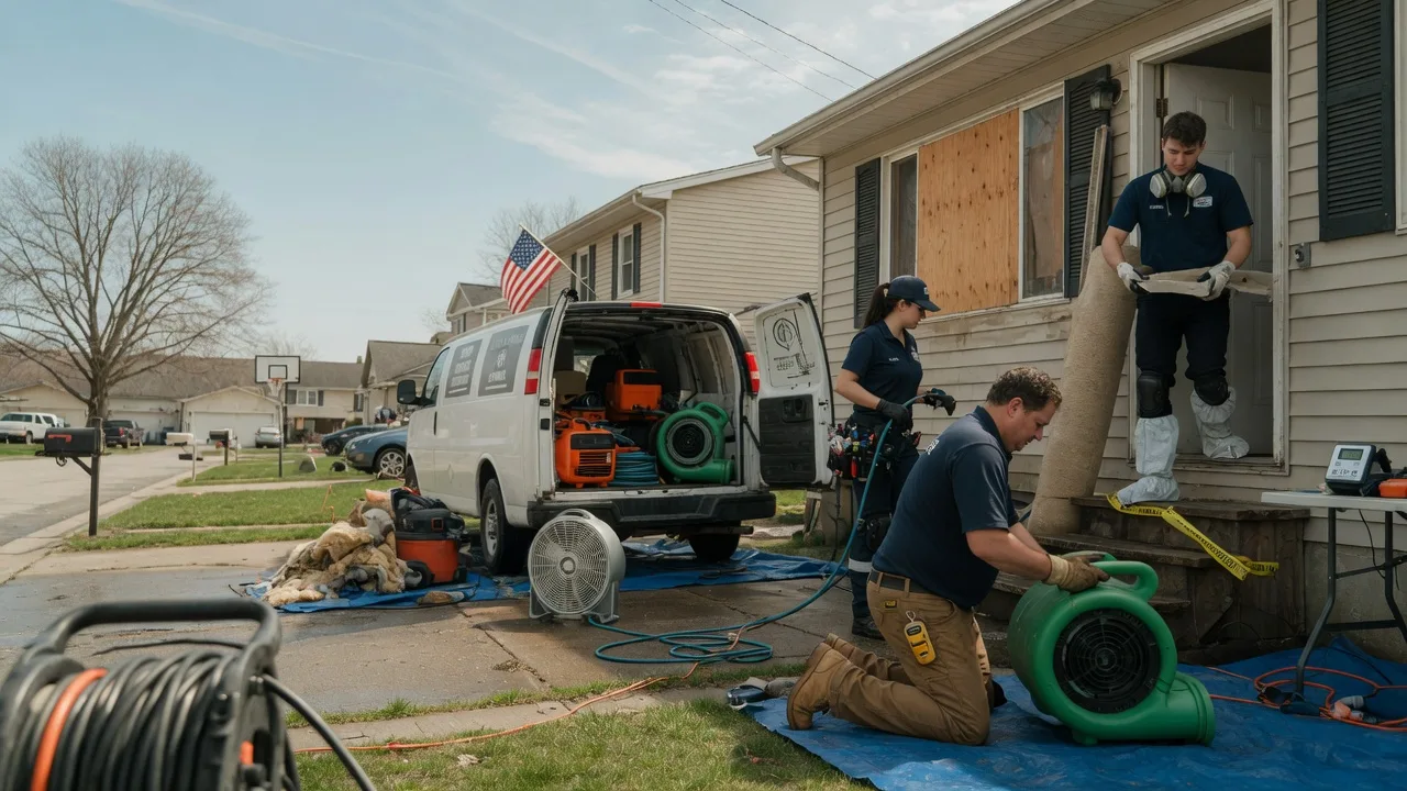 Water Damage Restoration in Mchenry, IL near me